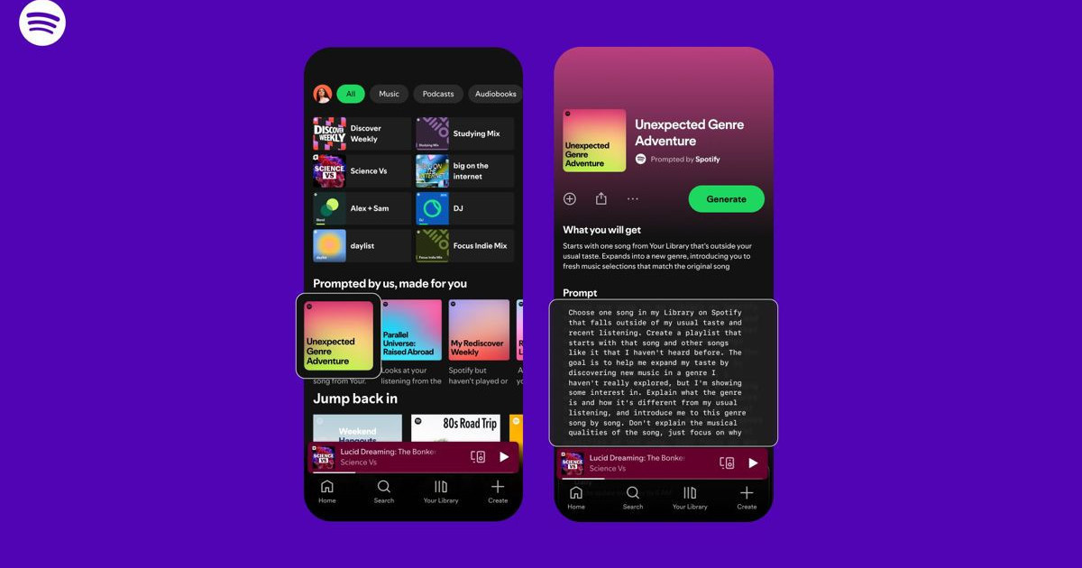 Spotify: Δίνουμε στους Χρήστες τα «Κλειδιά» του Αλγορίθμου!