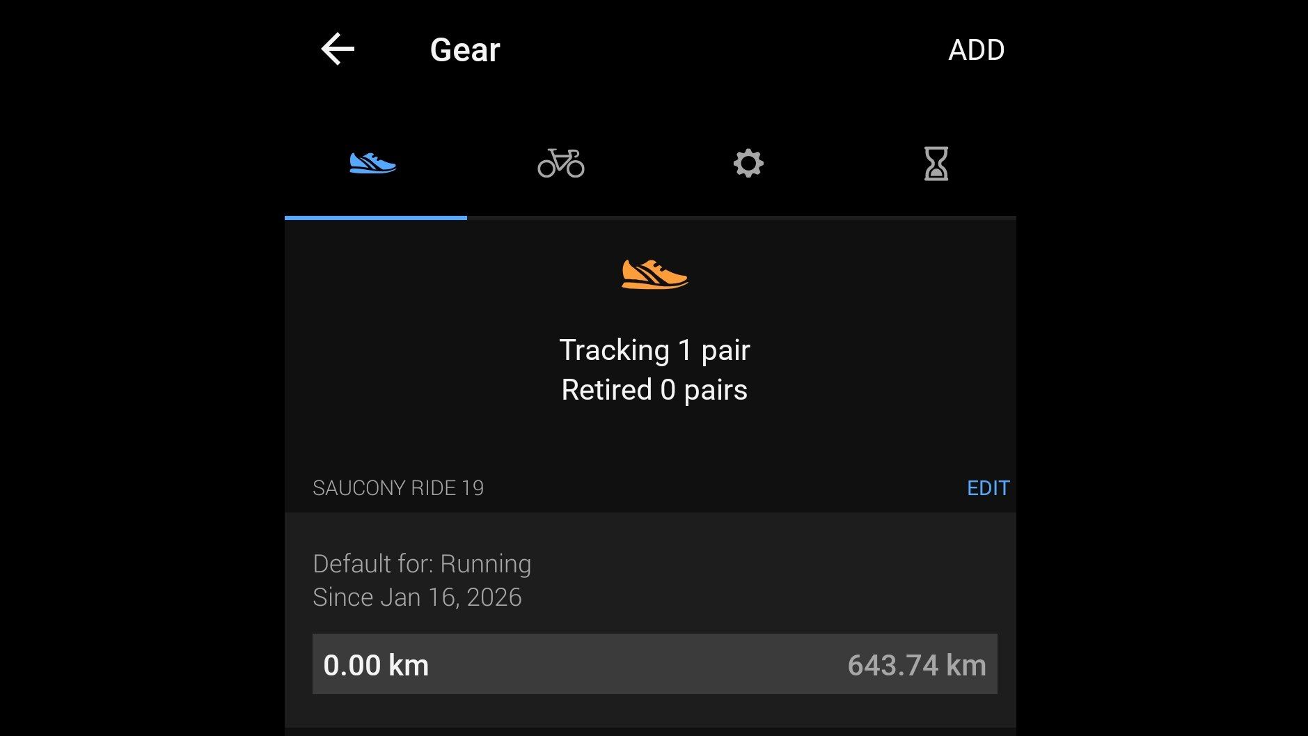 Αναγέννηση της παρακολούθησης εξοπλισμού στην Garmin Connect